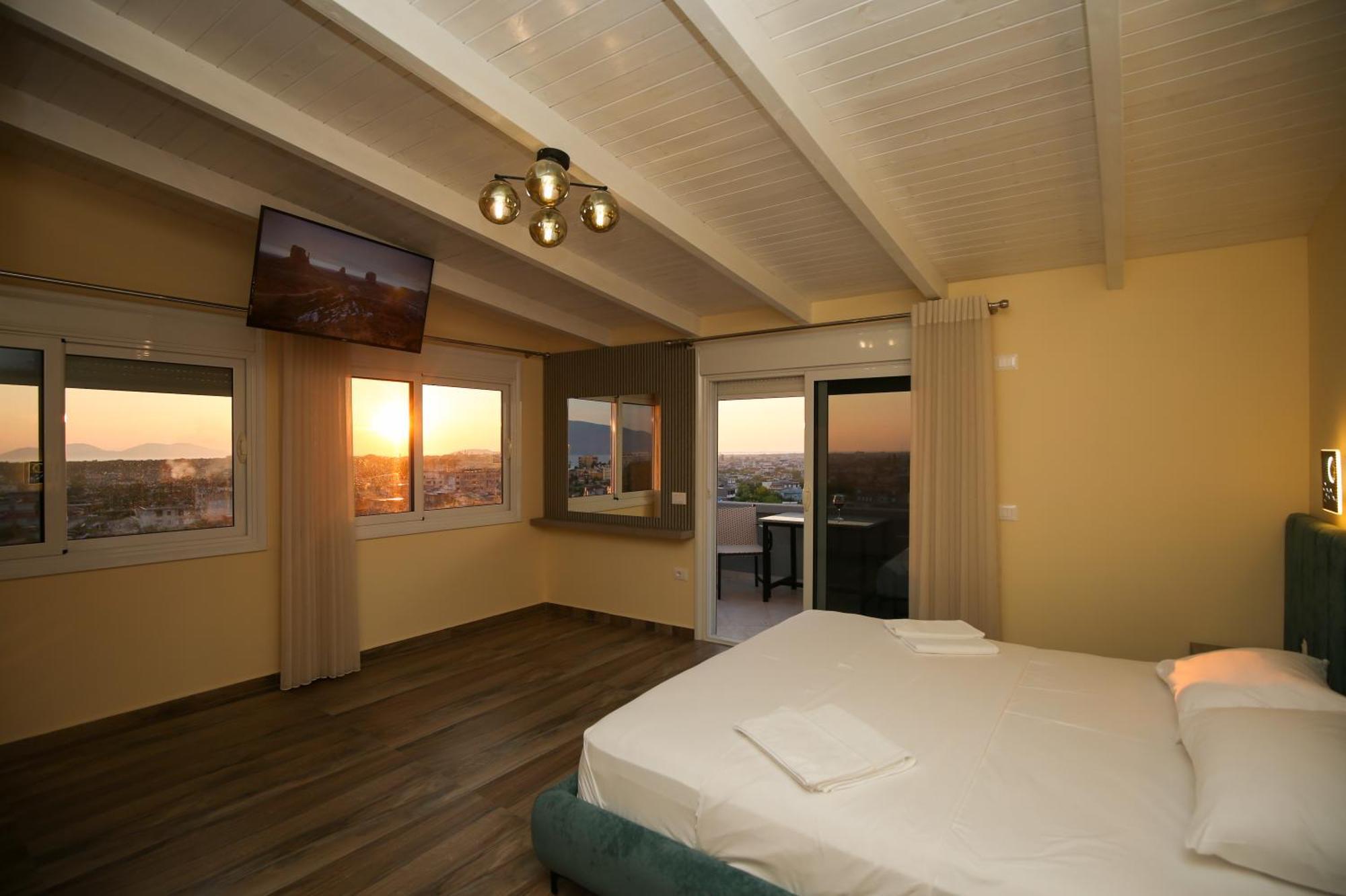 Queen Apartmets Vlorë Zimmer foto